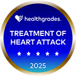 Healthgrades 5 Star Recipient - Treatment of Heart Attack